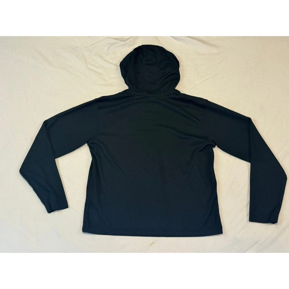 Nike Dri-FIT Youth Boys Medium Black Pullover Hoodie Kangaroo Pocket U20912TIC